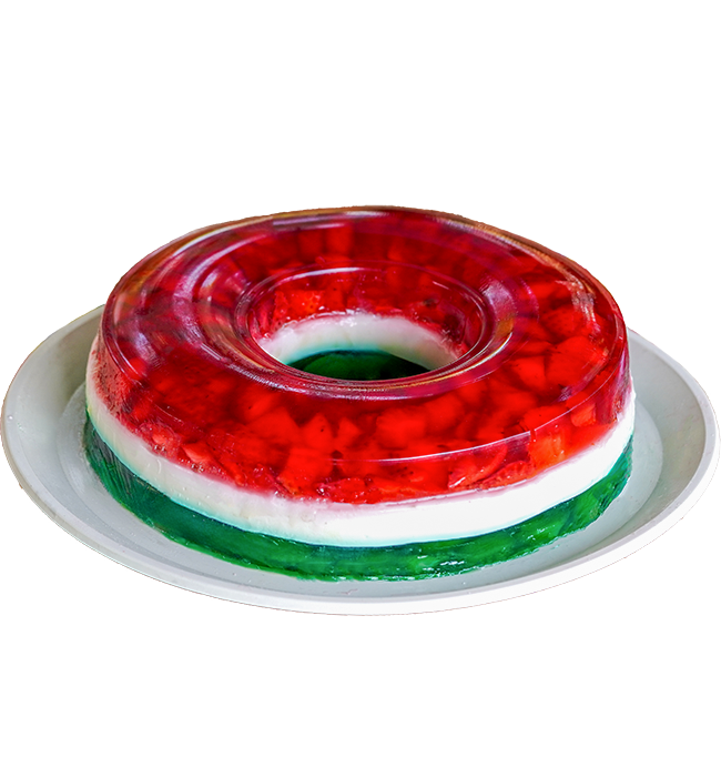 Gelatina Bandera Tricolor