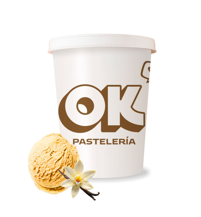 Helado italiano vainilla