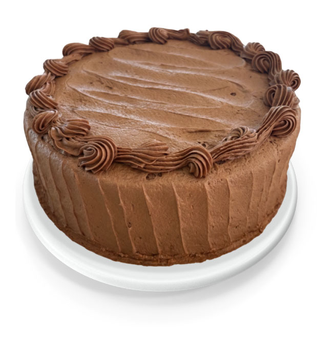 Pastel chocolate americano